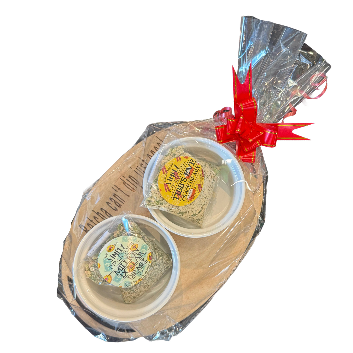 Handcrafted 2 Pack Dip Board - Option 2
